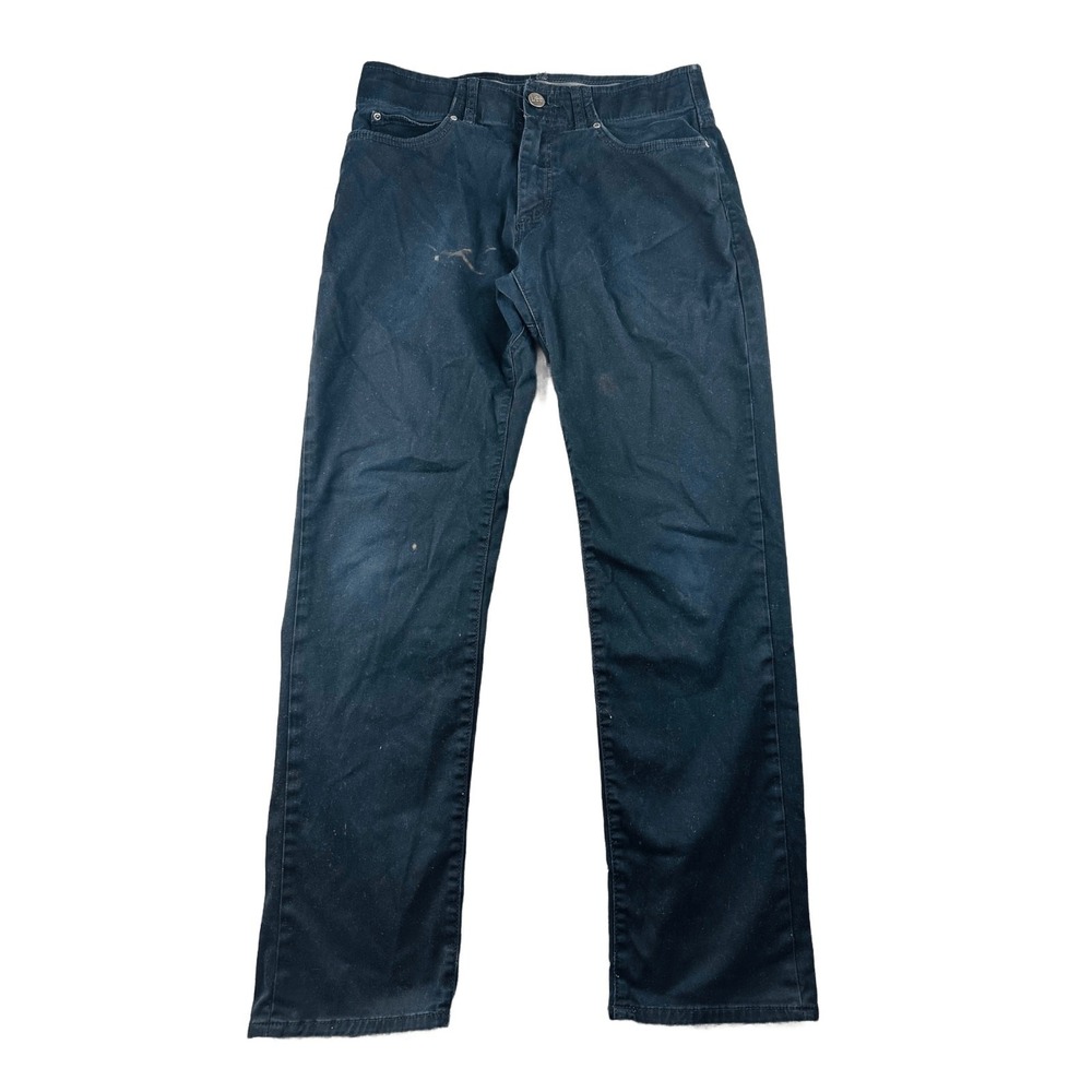 Lee Chino Pants Men 32x32 Black Extreme Motion MVP Tapered Gorpcore Workwear